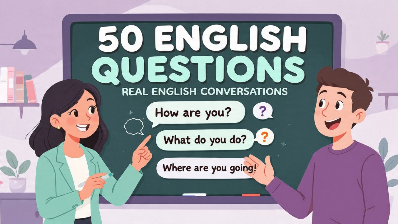 50 Common English Questions and How to Answer Them