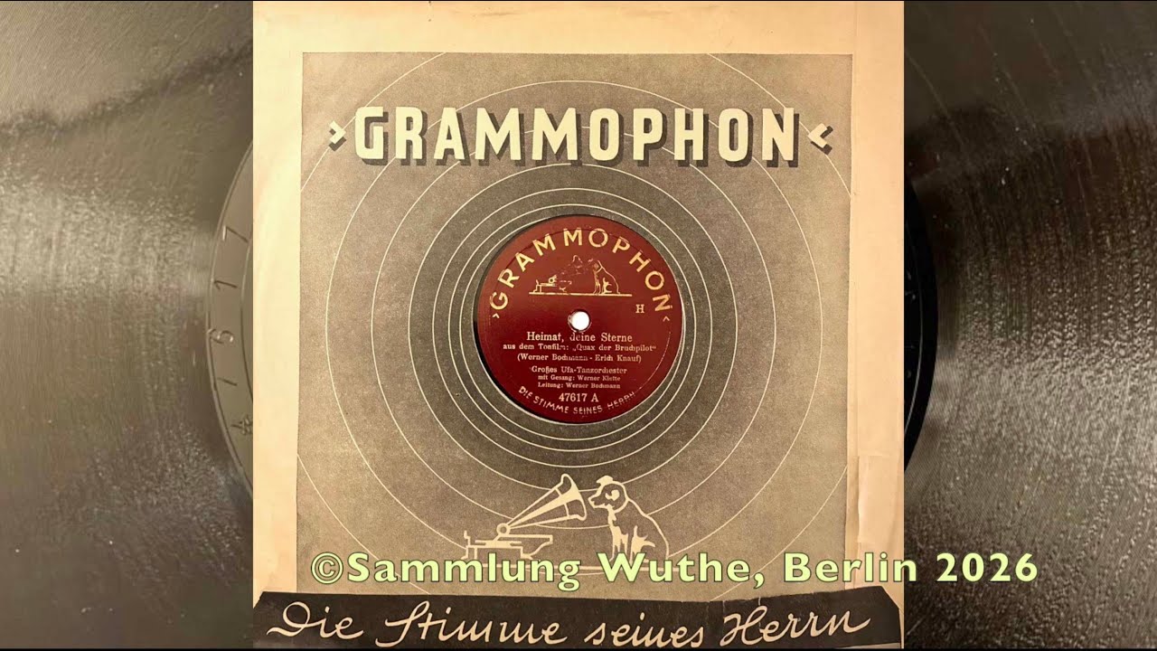 Berlin Danceband Movie: WERNER BOCHMANN UFA - WERNER KLETTE: Heimat, deine Sterne 1942