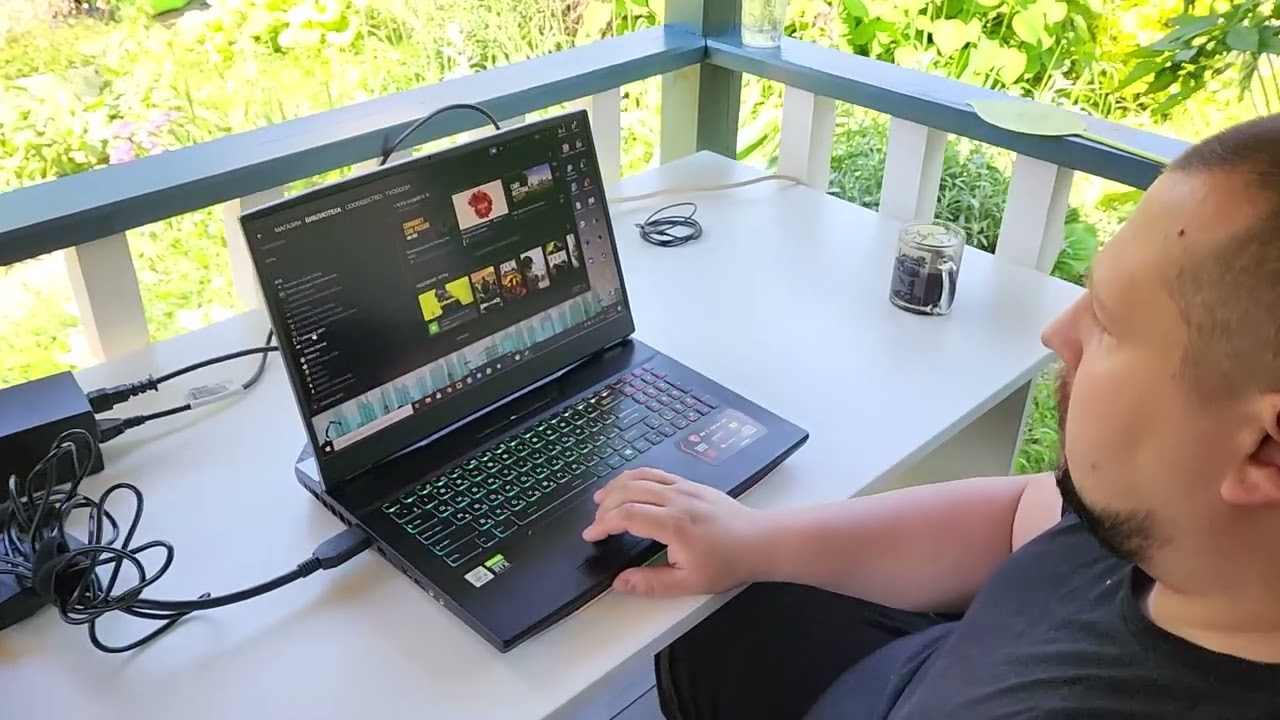 MSI GT76 Titan видео для покупателя (давно продан)