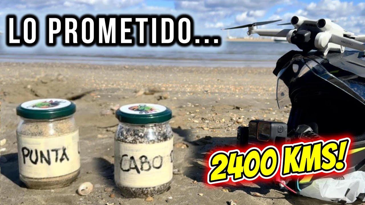 Voge 300 Rally 2400 kms de Viaje De Punta a Cabo Xtreme en Moto: Final ÉPICO
