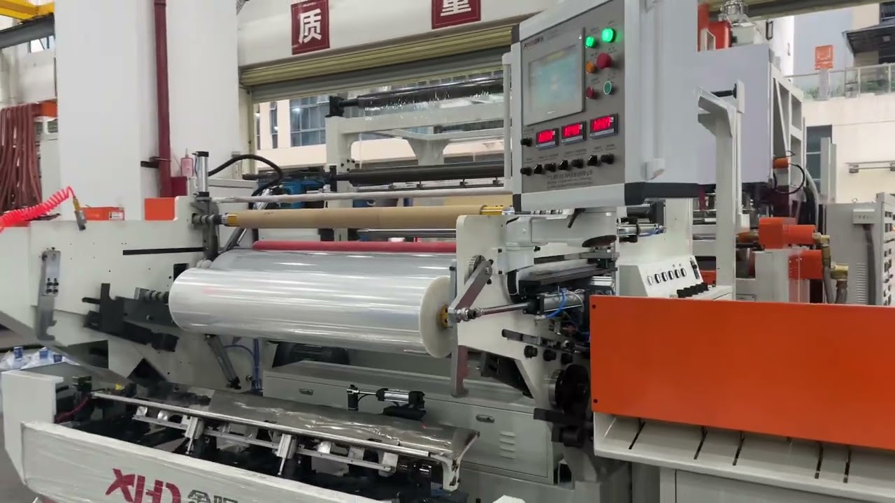 Jumbo roll stretch film machine;cast stretch film machine;wrapping film making machine