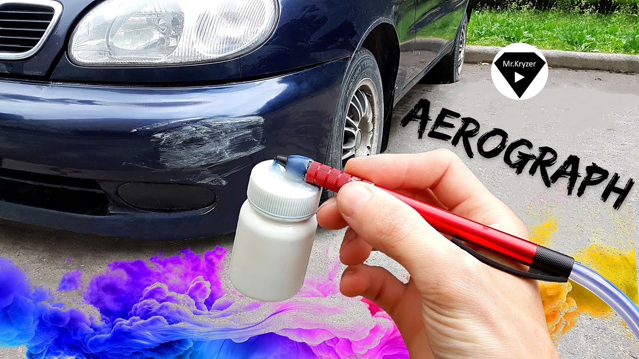 How to make an airbrush or mini sprayer at home