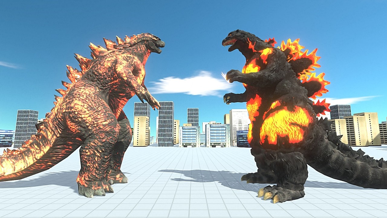 Godzilla 2014 Thermal vs Godzilla - Animal Revolt Battle Simulator | ARBS