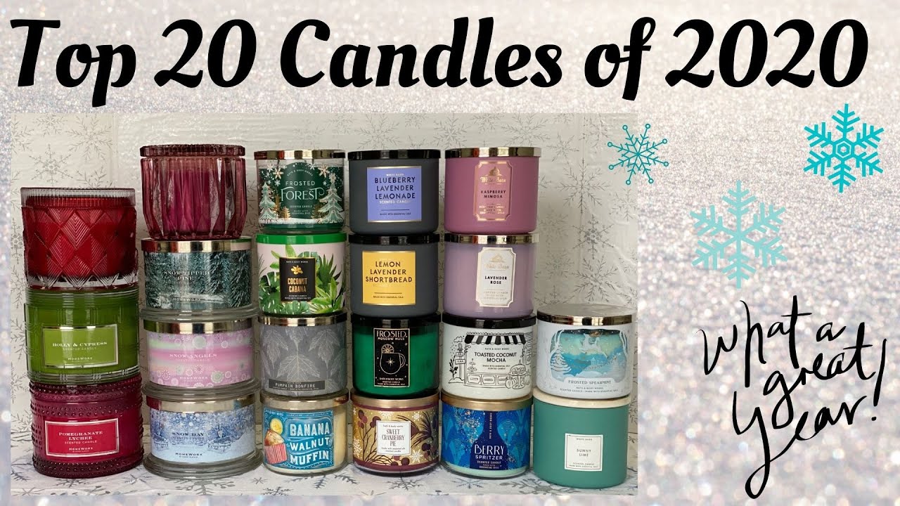 Top 20 BEST Candles of 2020|Bath & Body Works, Homeworx...