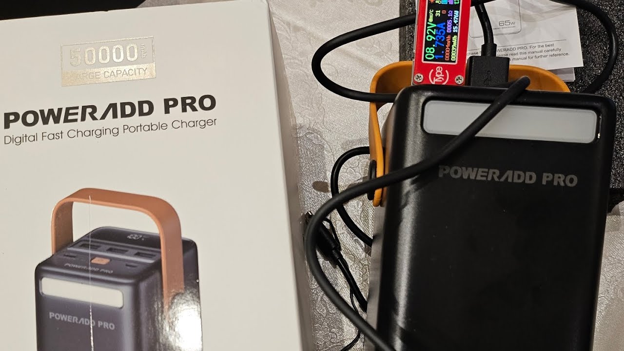 Poweradd Pro DISP 50000mAh 65w Powerbank and Problems