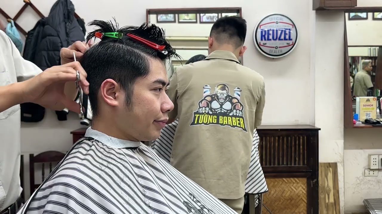 Chi tiết cắt tóc thực chiến 