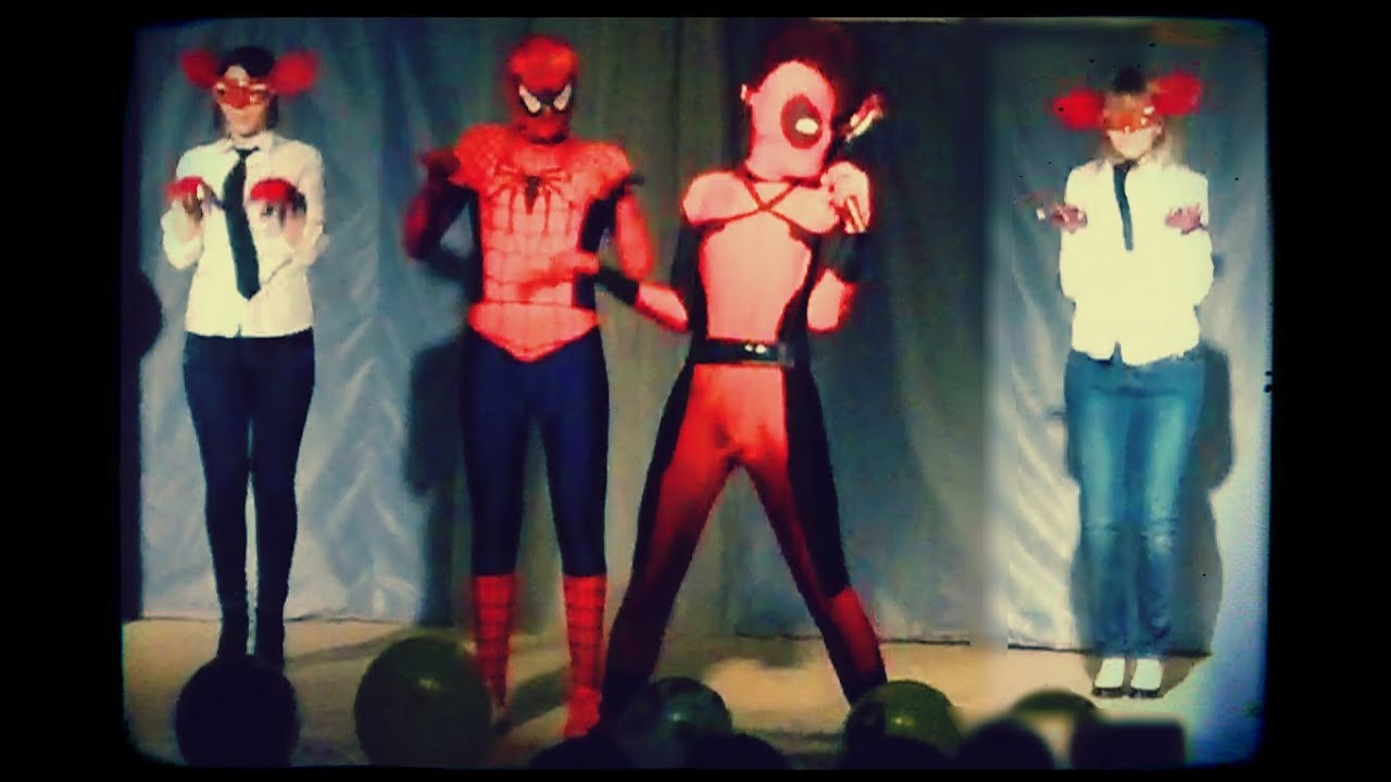 WHAT DOES THE FOX SAY : DEADPOOL AND SPIDER-MAN COVER