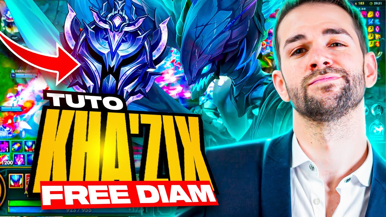 🔥 TUTO KHA'ZIX JUNGLE COMMENT CARRY JUSQU'AU DIAM
