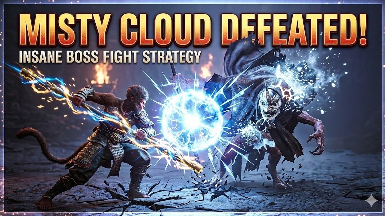 Defeating Misty Cloud, Cloudy Mist - Black Myth Wukong
