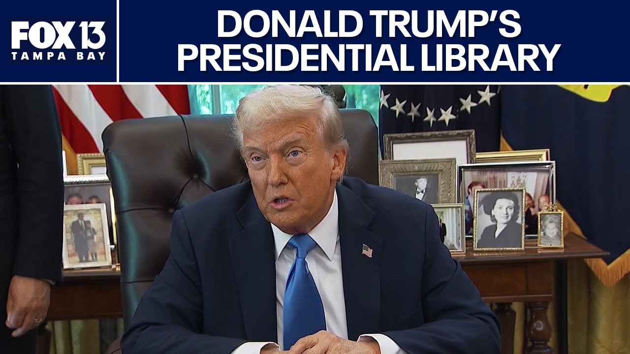 Donald Trump's presidential library site revealed in Florida