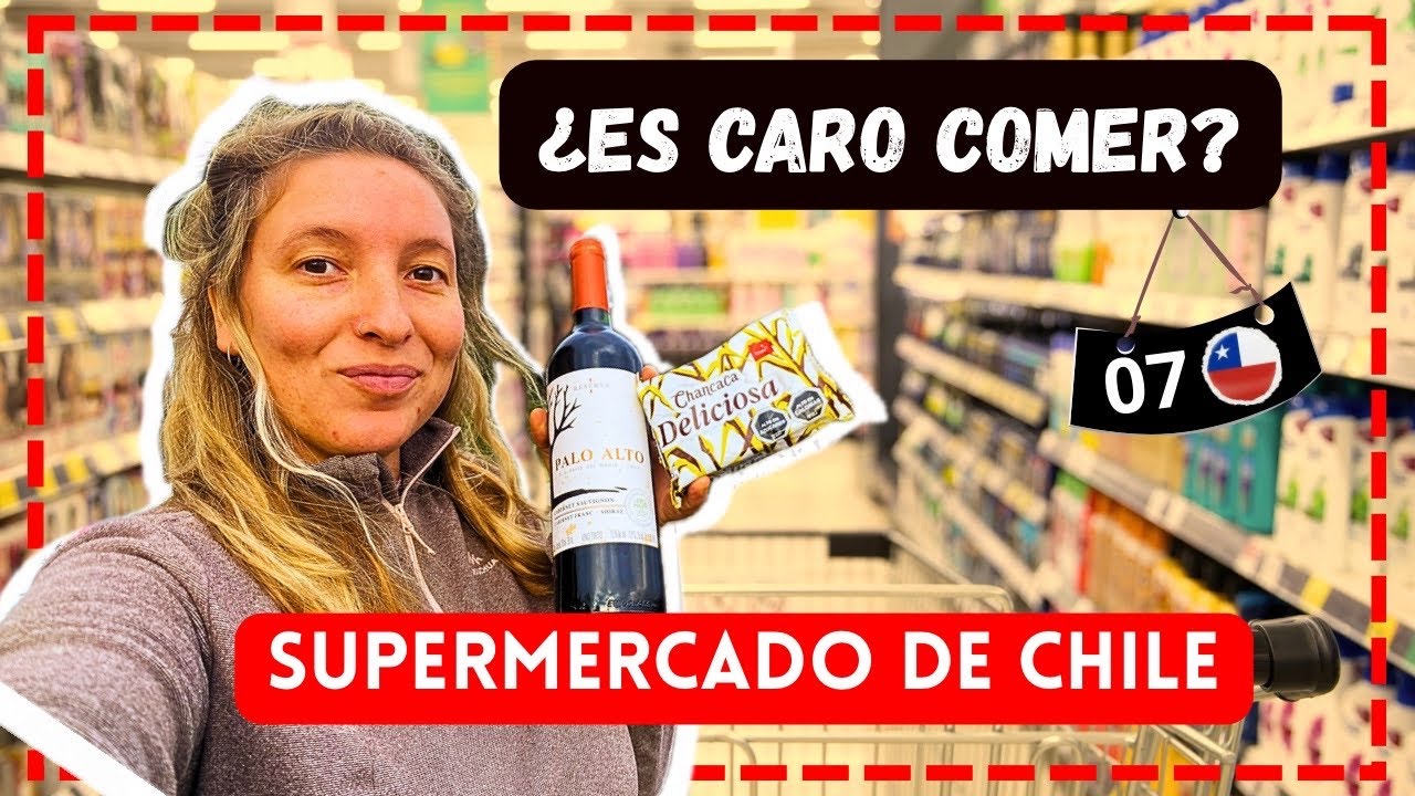 🤯ARGENTINOS descubren LOS PRECIOS de una CANASTA BÁSICA en 🇨🇱- ¿Es caro comprar en un SUPERMERCADO?