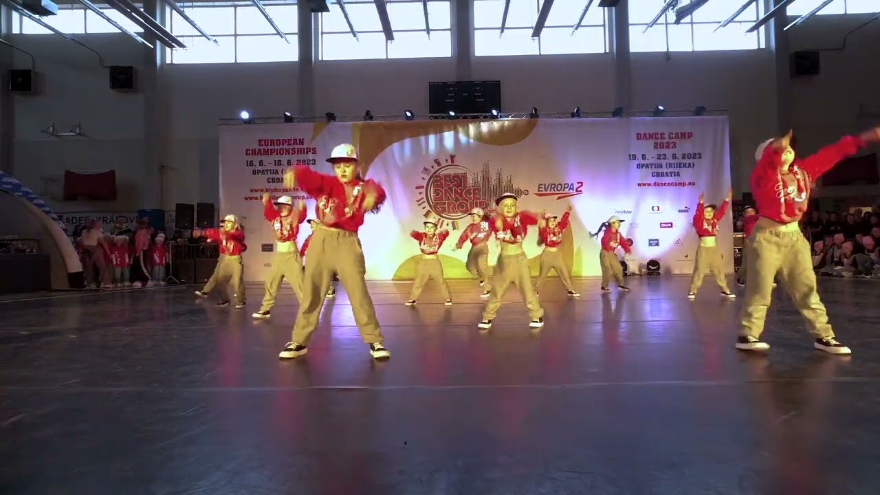 EVROPA 2 TANEČNÍ SKUPINA ROKU tour 2023. PS HROCH PARDUBICE - DON´T STOP!. reg. kolo HRADEC KRÁLOVÉ.