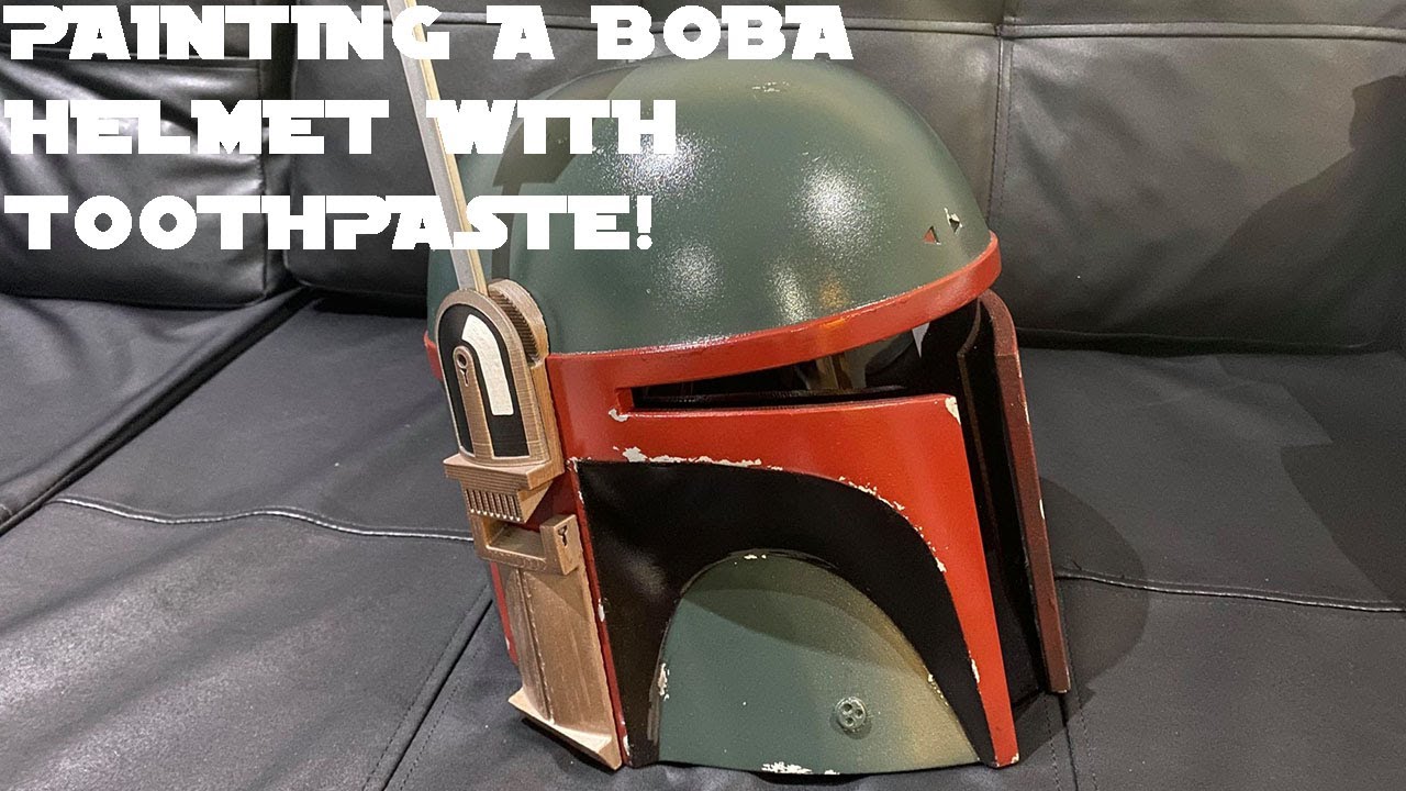 Painting a Boba Fett Helmet