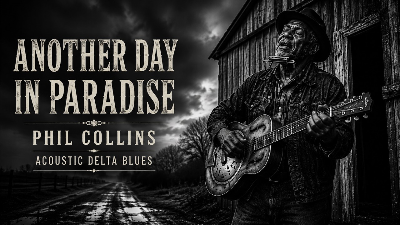 Another Day in Paradise (Phil Collins Cover) | Raw Acoustic Delta Blues