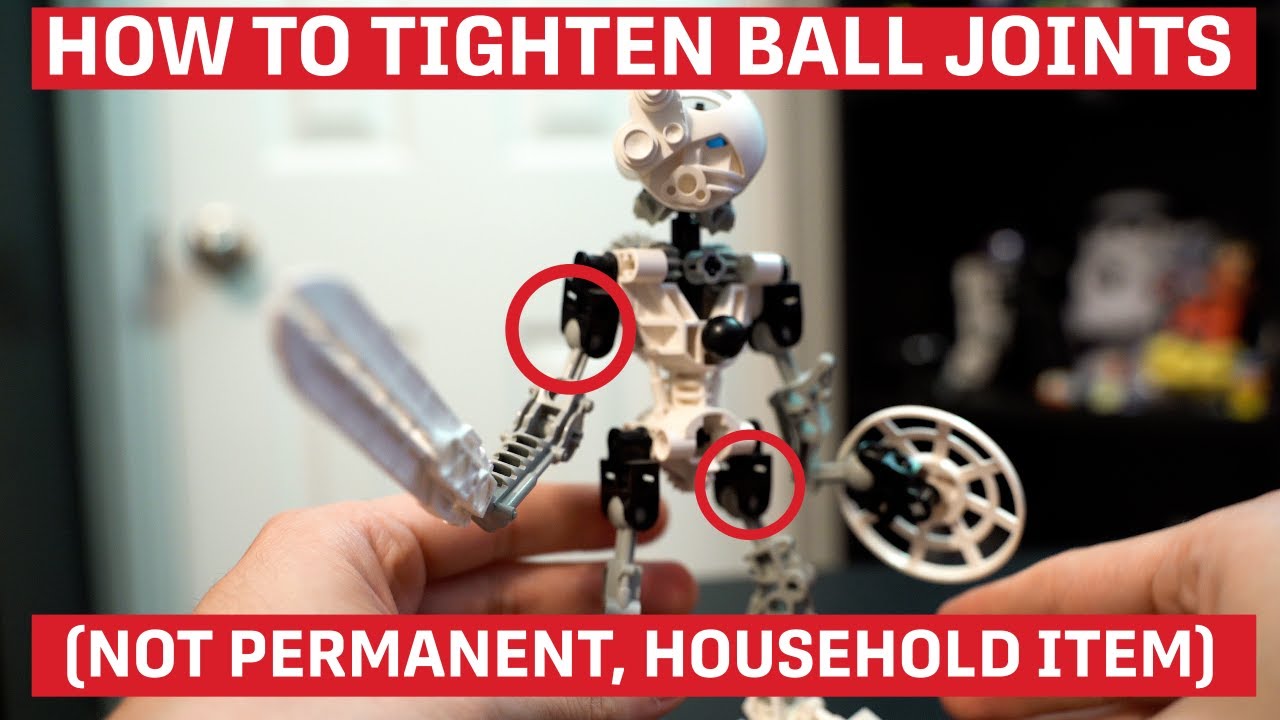 How to Fix Loose Bionicle Joints (non-permanent, household item)