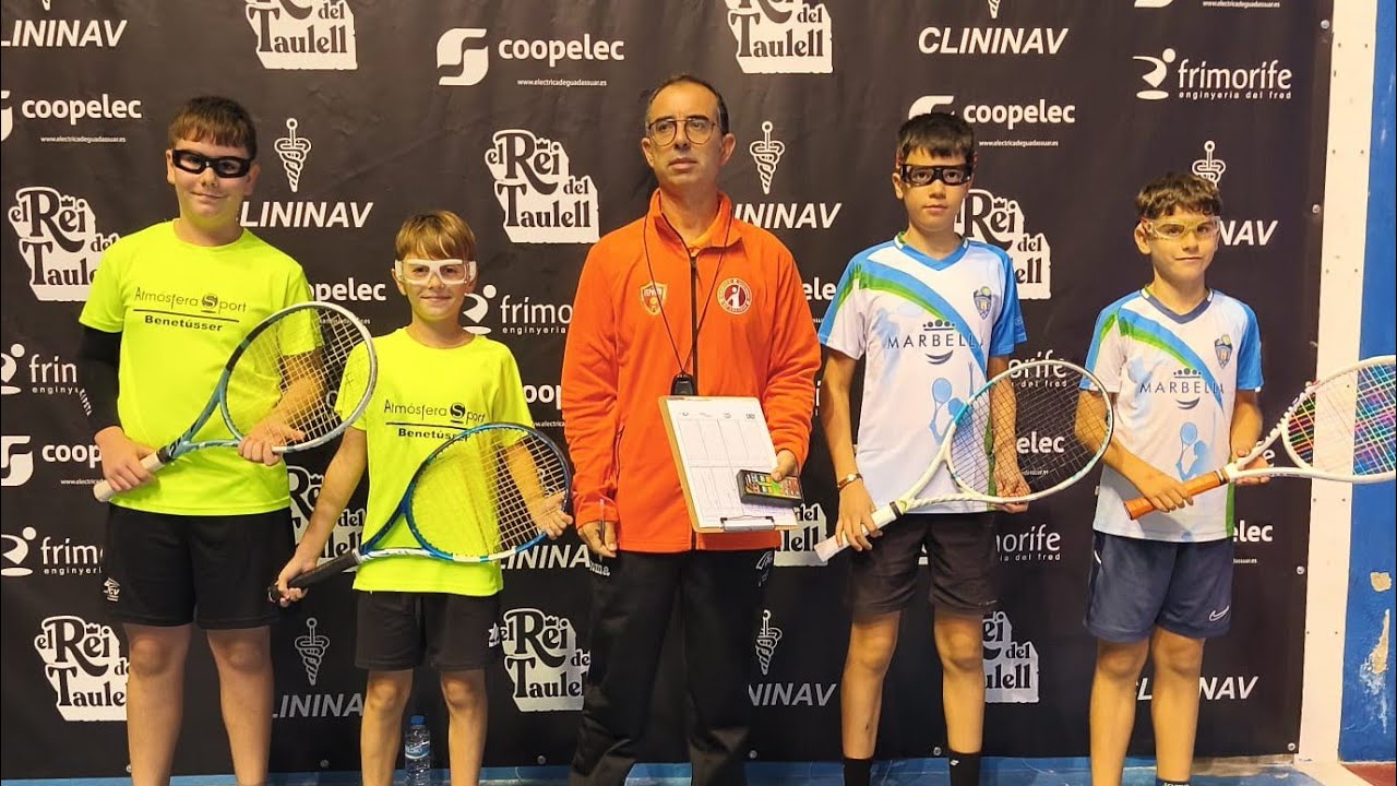 Máster Frontenis Pre Guadassuar. Semifinal infantil.