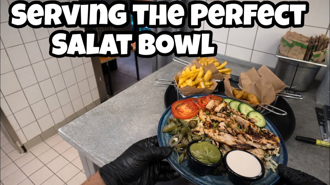 POV: Serving the Perfect SalatBowl in a Busy Kitchen 🍽️🔥”