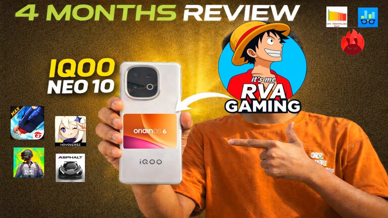 iQOO Neo 10 After 4 Months 🔥 + OriginOS 6 Update | Real Performance Test & Honest Review!