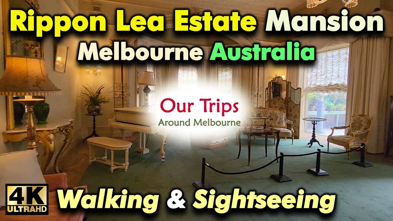 RIPPON LEA MANSION TOUR INSIDE & OUTSIDE | GARDENS & LAKE | ELSTERNWICK MELBOURNE VICTORIA AUSTRALIA