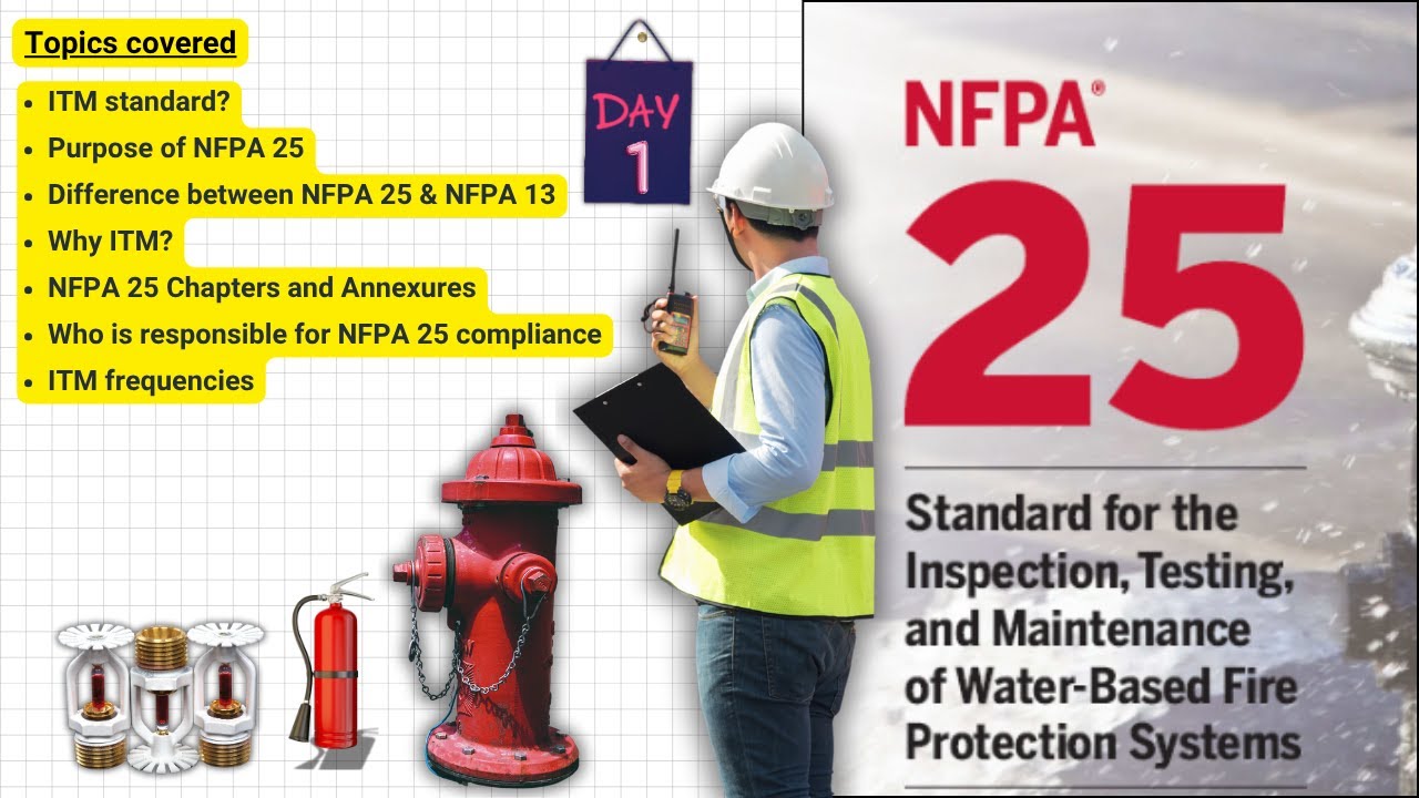 NFPA 25: The Inspection, Testing, & Maintenance Standard You NEED To Know