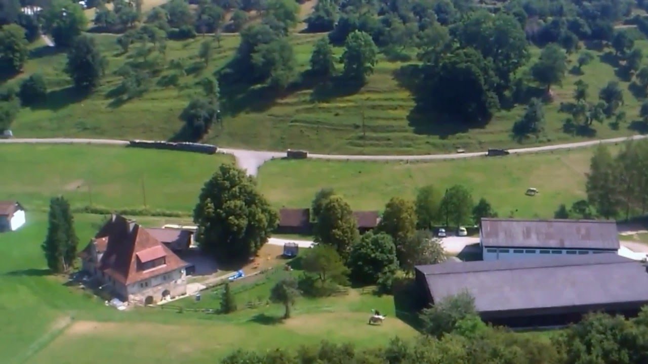 Musberg am Piz Mus Drohnenflug