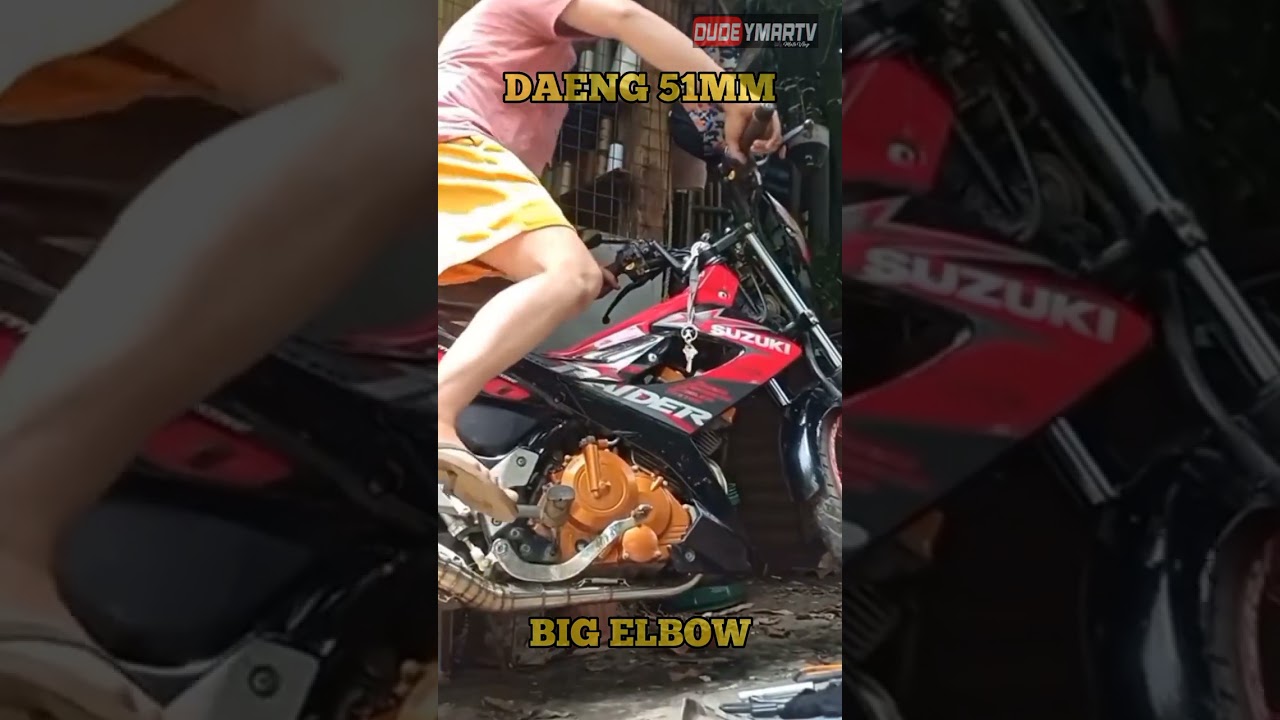 DAENG 4 51MM BIG ELBOW | PAANO MAGKABIT NG BIG ELBOW SA RAIDER R150