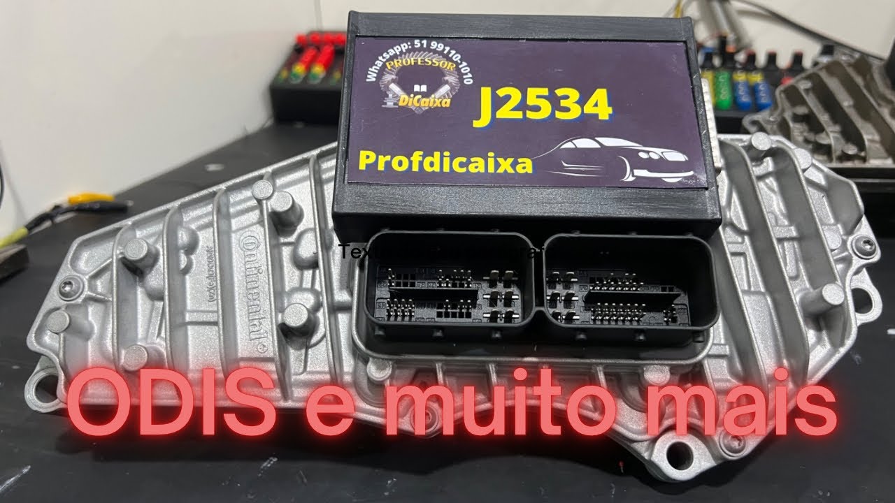 Aula 1 Powershift ODIS e muito mais com scanmatik !!!! Cabo amperímetro