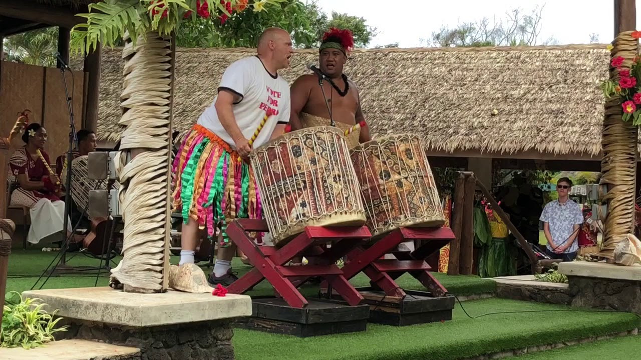 Tonga Drum show at the Polynesian Cultural Center