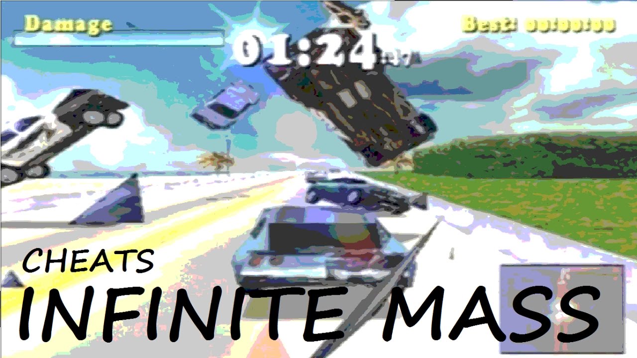 Driver 1 PS1 Cheats Infinite Mass & Secret Car Funny Moments #2