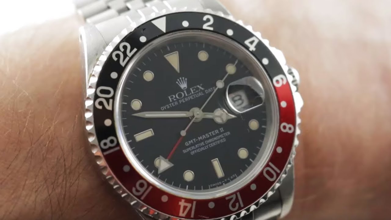 Rolex GMT-Master II "Coke" (16710) Vintage Rolex Watch Review