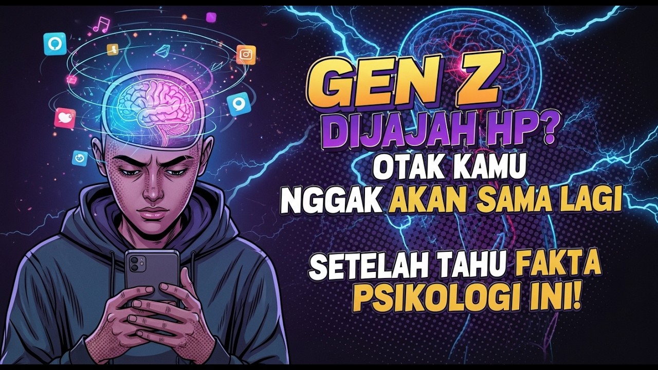 Gen Z Dijajah HP? Otak Kamu Nggak Akan Sama Lagi Setelah Tahu Fakta Psikologi Ini!