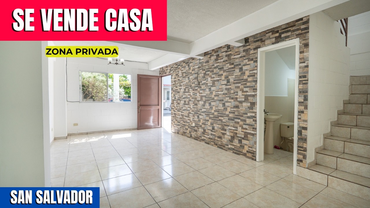 🔥 OPORTUNIDAD ÚNICA | CASA EN VENTA EN SAN SALVADOR (POR TIEMPO LIMITADO)