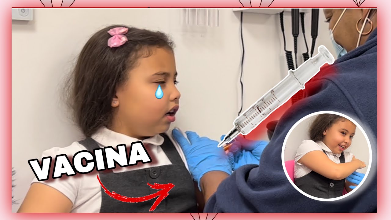 😱 SERÁ QUE ELA CHOROU TOMANDO VACINA?!