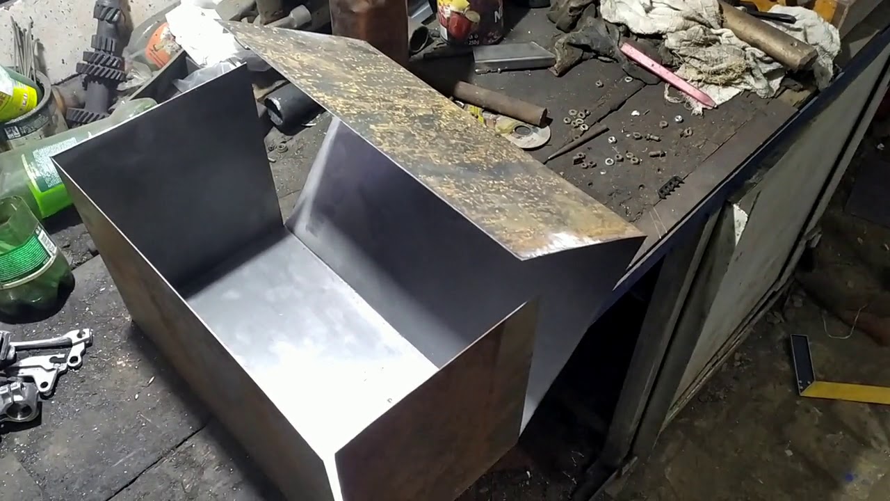 Топливный бак на самодельный квадроцикл #13
