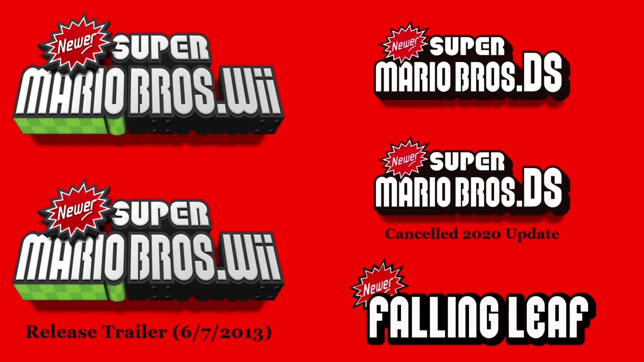 Newer Super Mario Bros. Wii Title Theme Mashup (Newer Wii 10th Anniversary!)