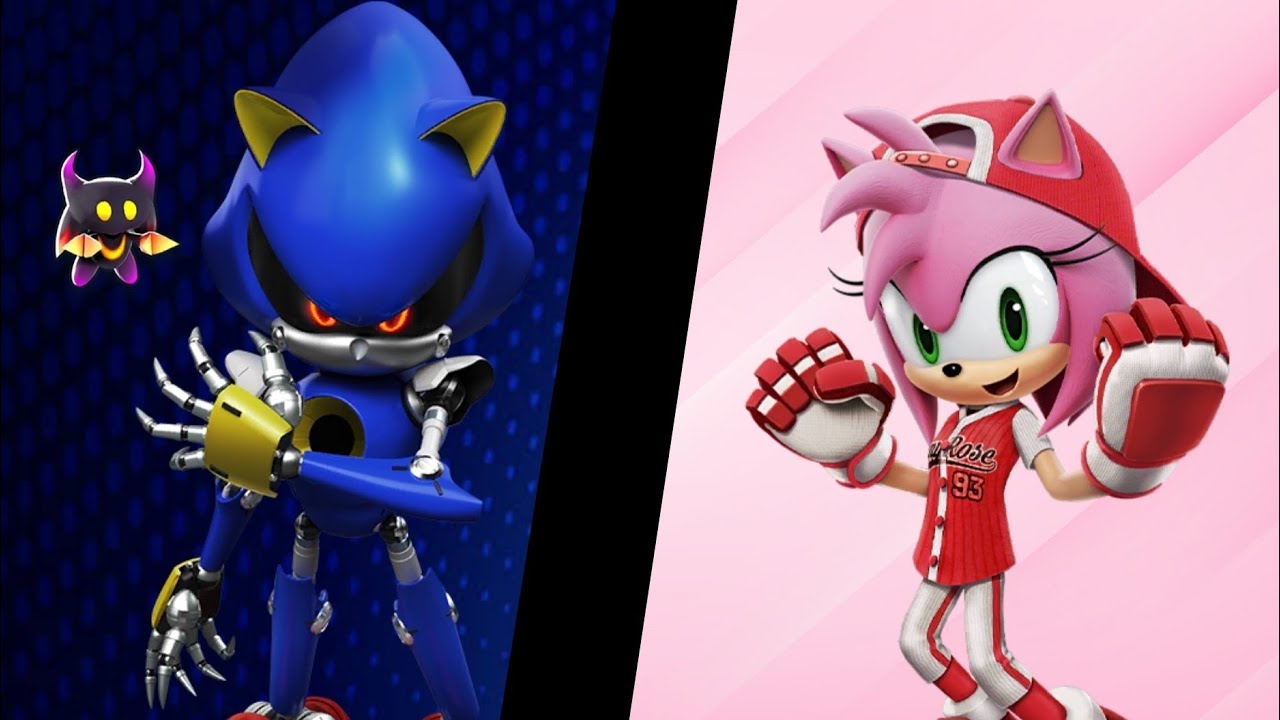 Sonic Forces Speed Battle - Metal Sonic and All Star Amy gameplay (Level 13 & 10)
