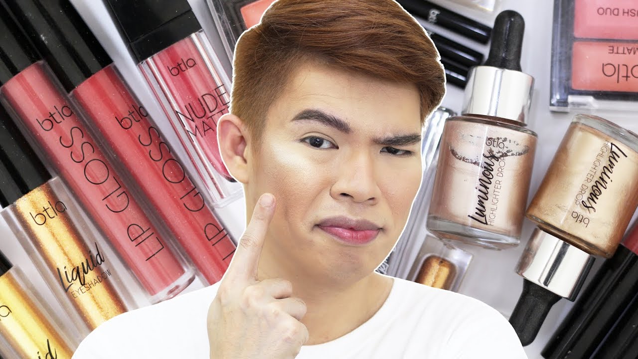 BAKIT ANG MURA?!!! BAGONG LOCAL MAKEUP BRAND BTLA COSMETICS REVIEW + GIVEAWAY!!! Kenny Manalad
