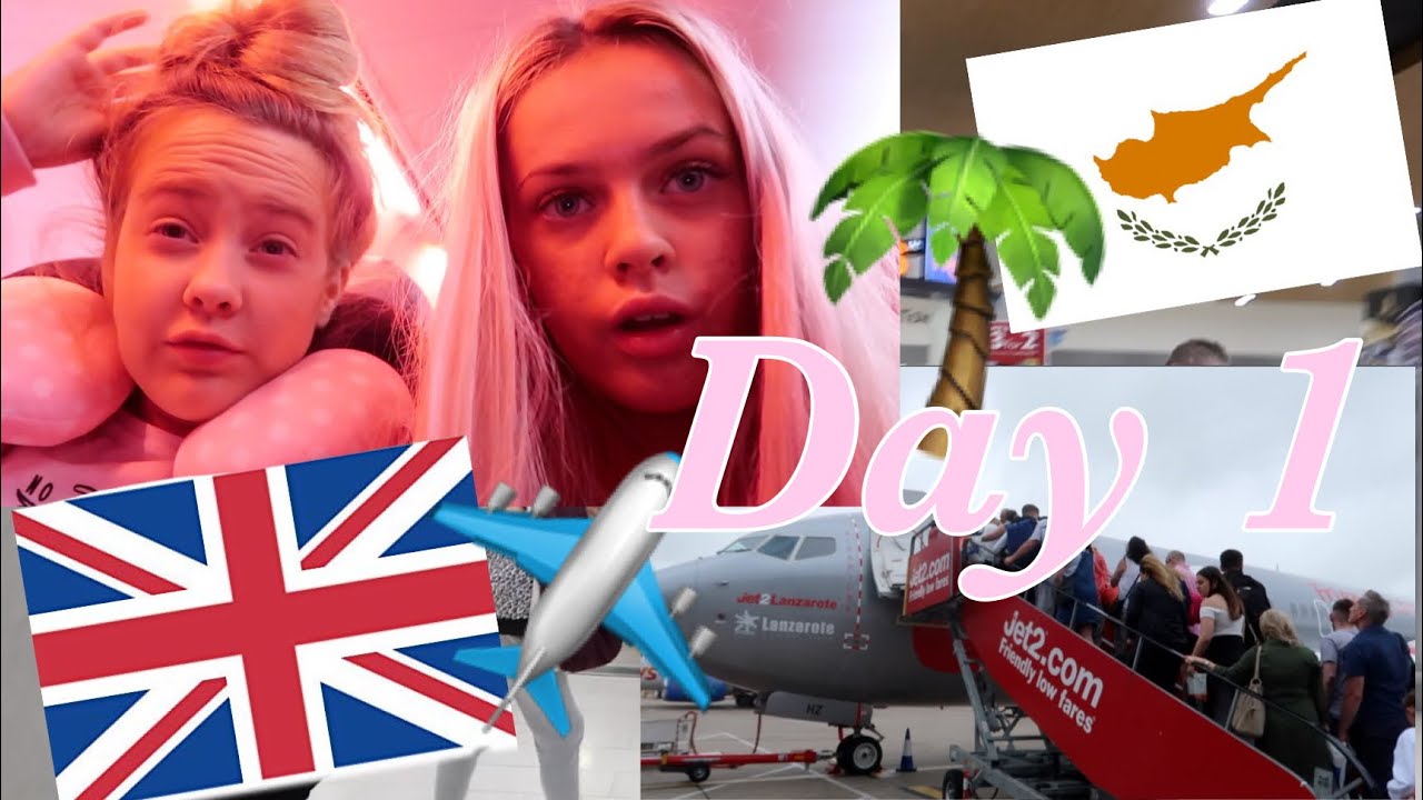 CYPRUS DAY 1🌴~ travelling, aeroplane & arriving!!✈️🇨🇾