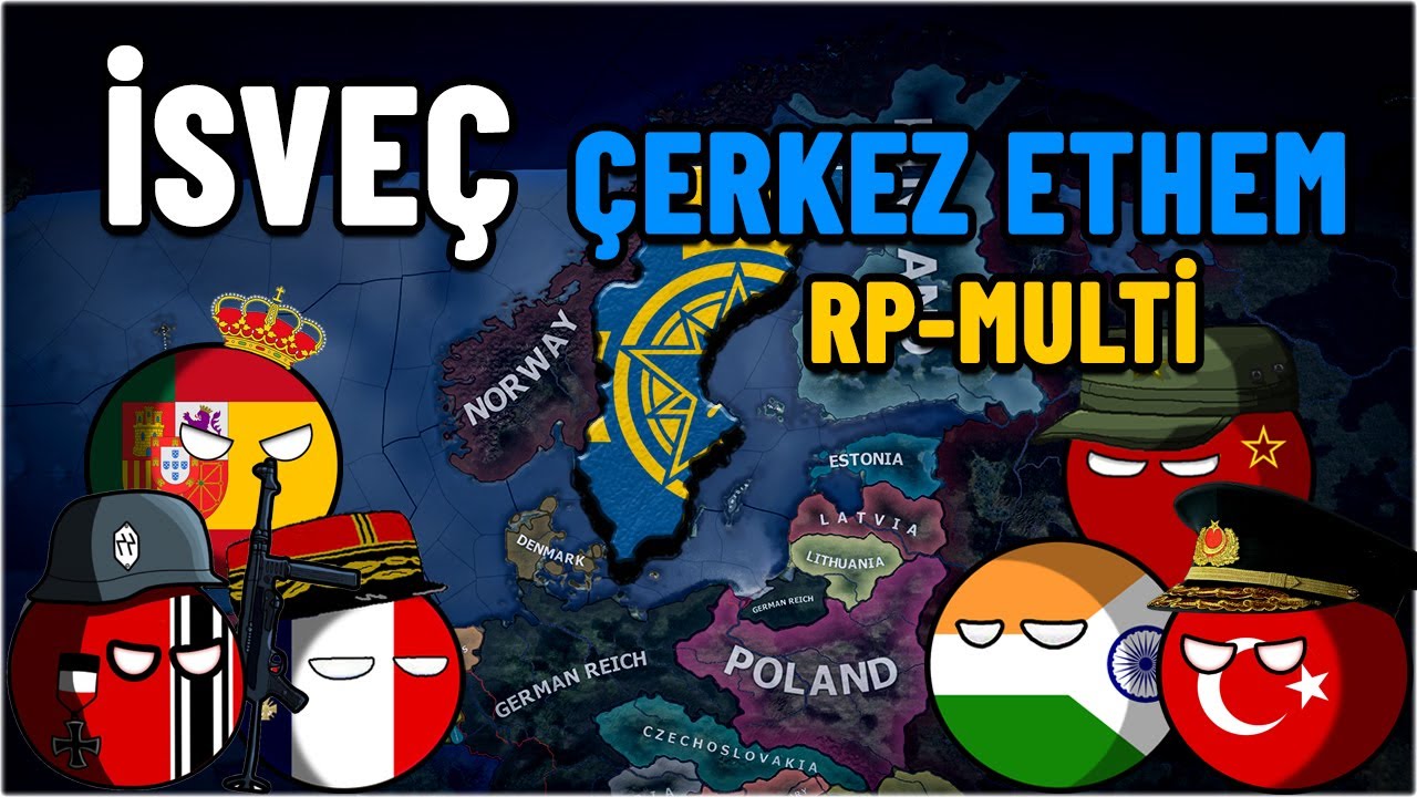 EN GARİP YOL | HEARTS OF IRON 4 - MULTIPLAYER | İSVEÇ#1