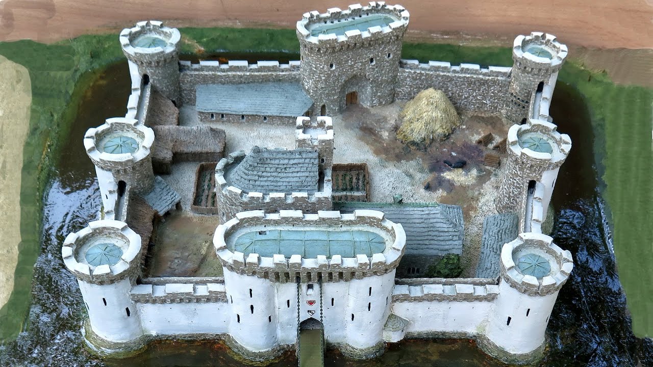 Hemyock Castle complete tour of this medieval moated site, including some areas not open to visitors