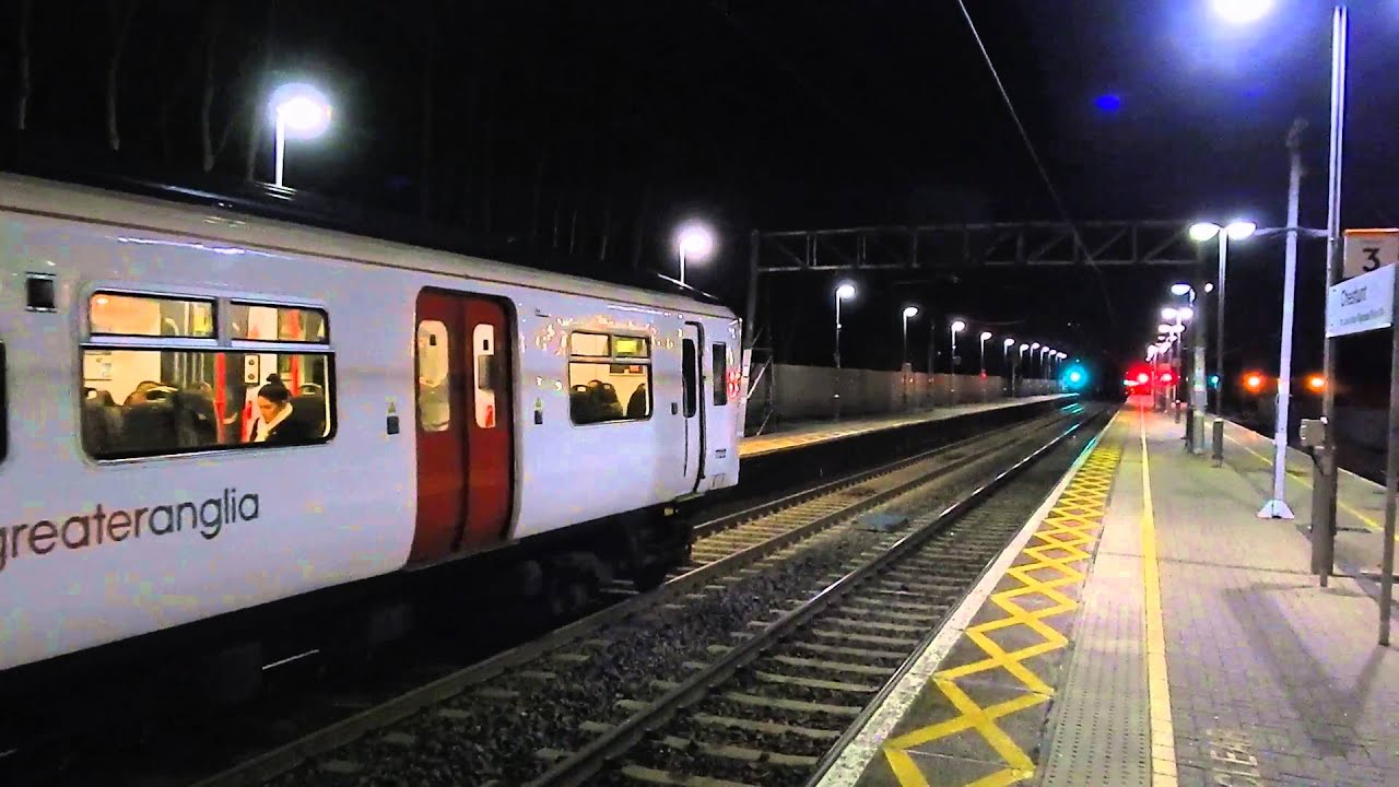 Early Morning Trains At Cheshunt 4 December 2015