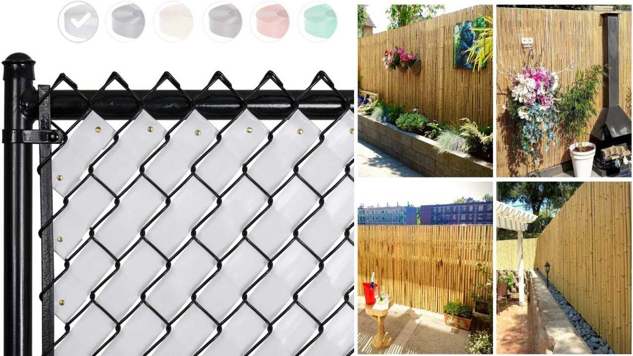 Best Chain Link Fence Privacy Solutions 2024