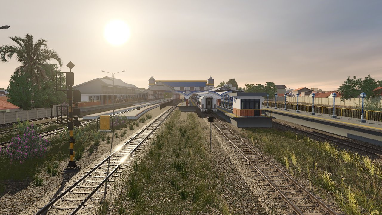 [LIVE] Dinas KA 291 Kutojaya Selatan dari St Cipendeuy-Kiaracondong Trainz Simulator