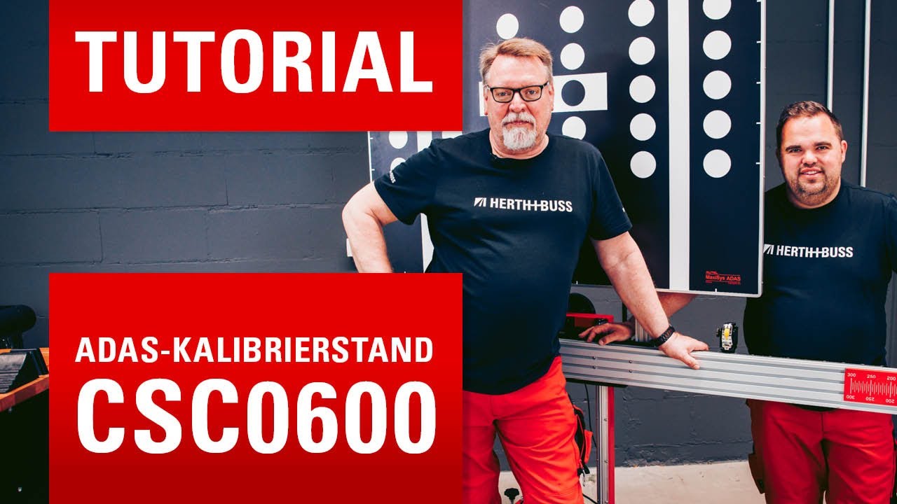 Präzise ADAS-Kalibrierung mit unserem innovativen Kalibrierstand CSC0600