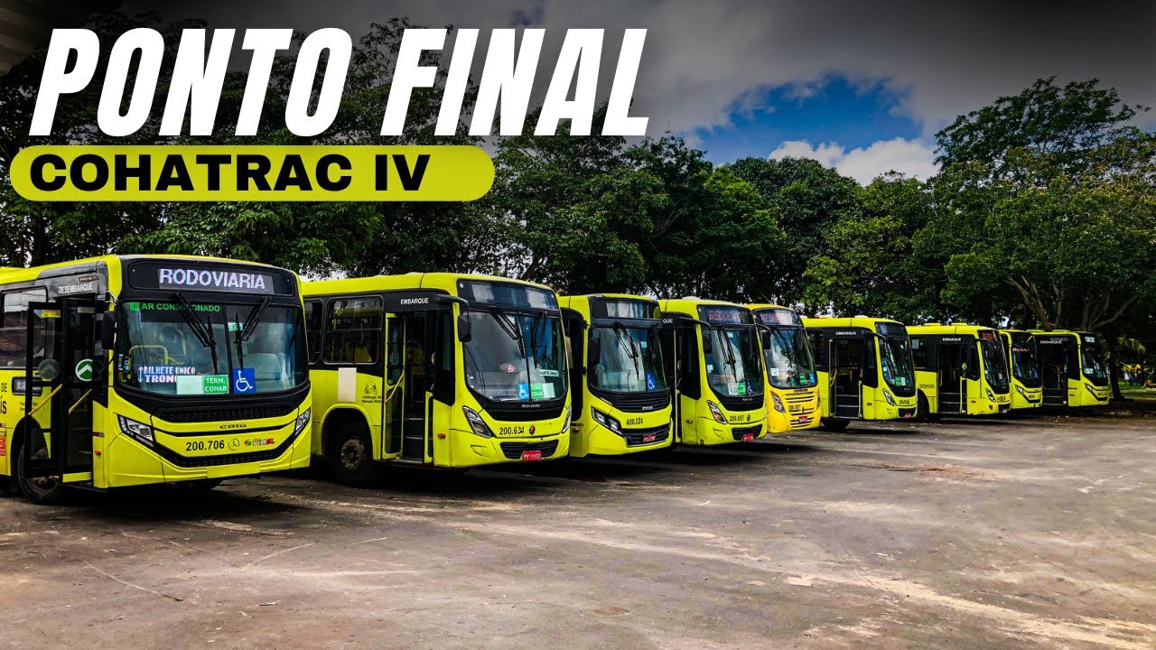 Grande movimentação no ponto final do Cohatrac IV Em São Luís - MA