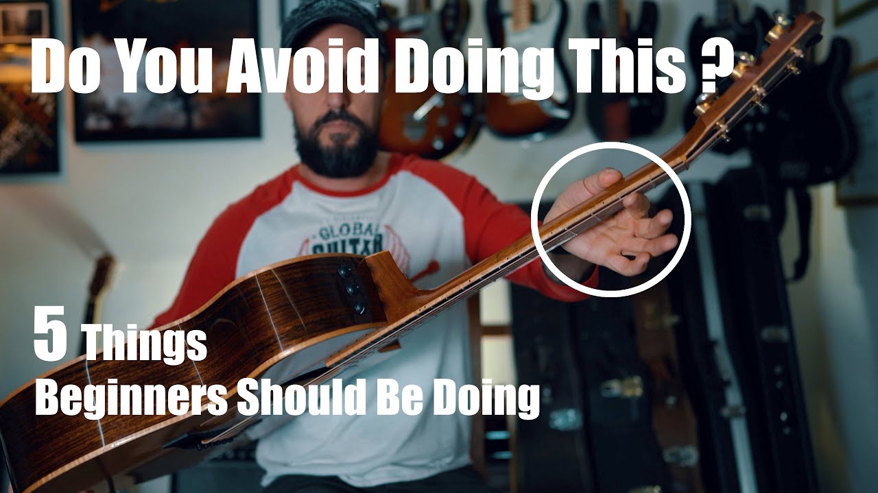 5 Things Beginner Guitar Players Avoid (and shouldn't)