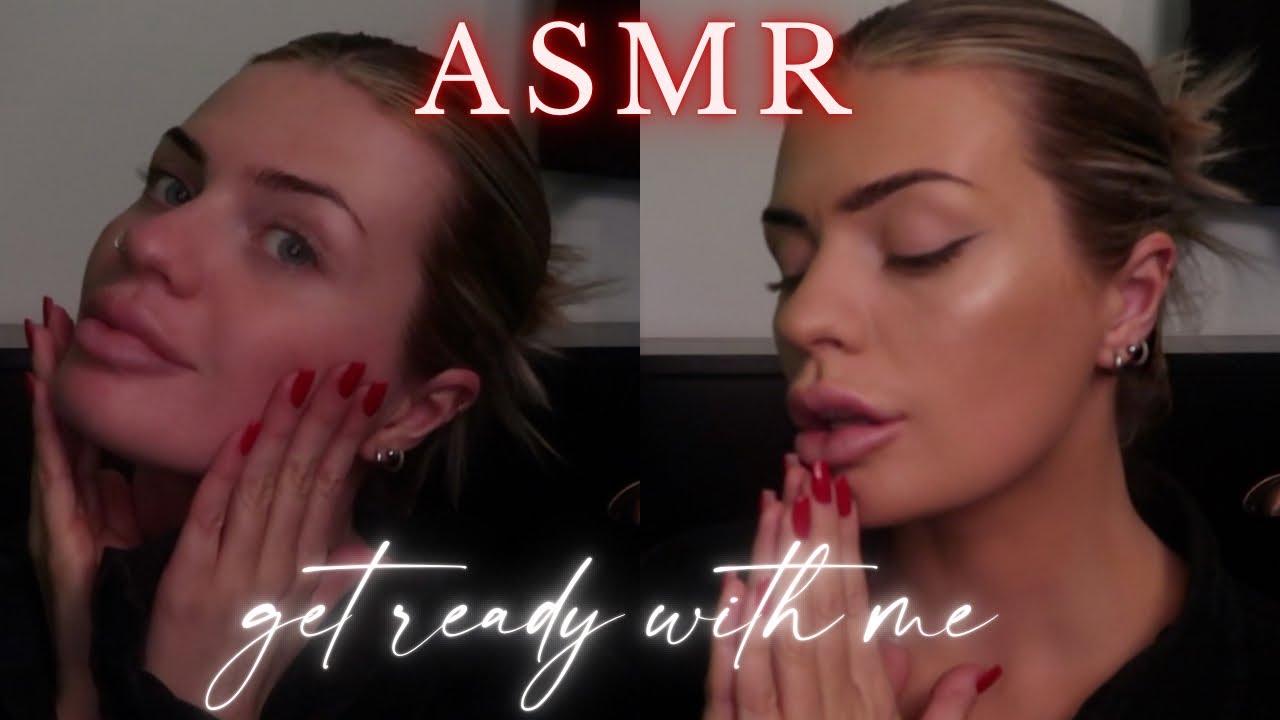 ASMR - Doing My Makeup 💕💄(get ready with me - everyday make up routine)