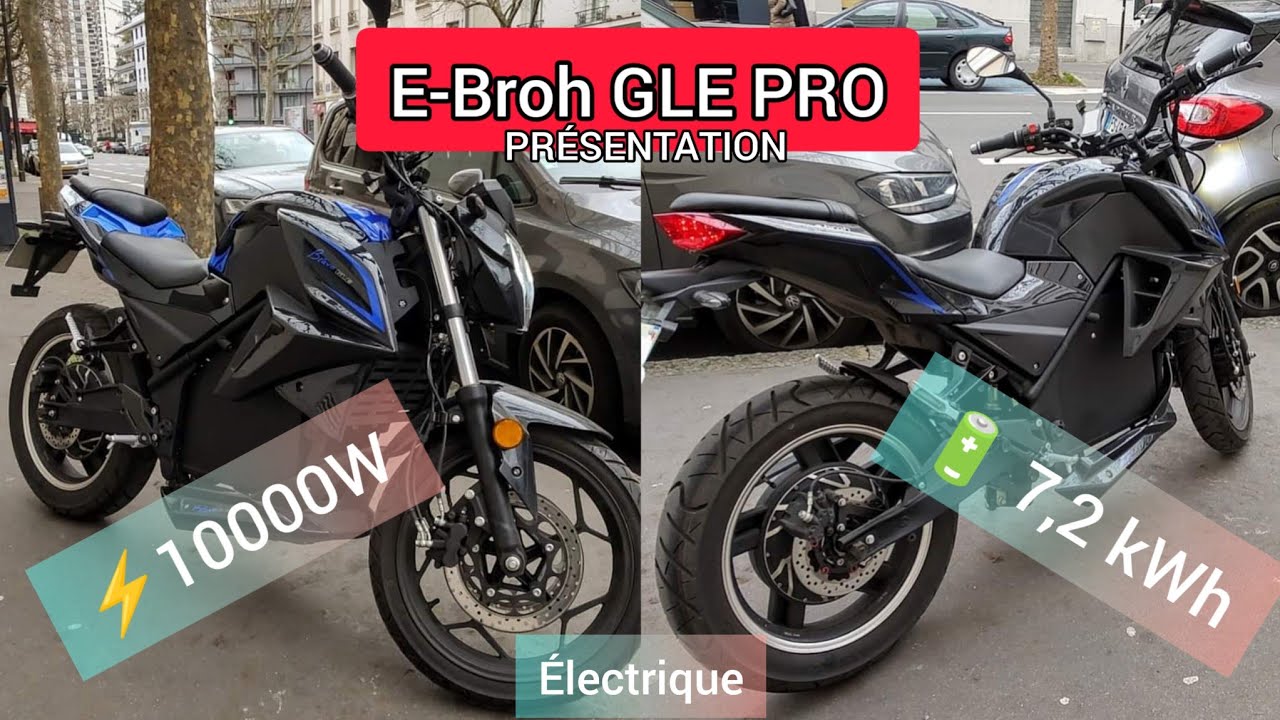 Présentation EBROH BRAVO GLE PRO ! Ma moto 100% électrique 125cc ⚡🔋