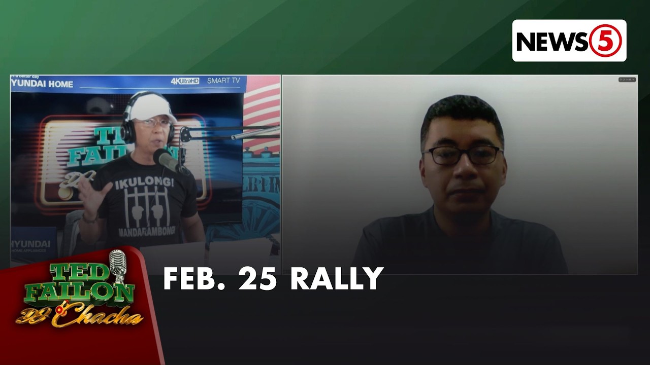 Kilos-protesta kasabay ng anibersaryo ng EDSA People Power, kasado na | Ted Failon & DJ Chacha