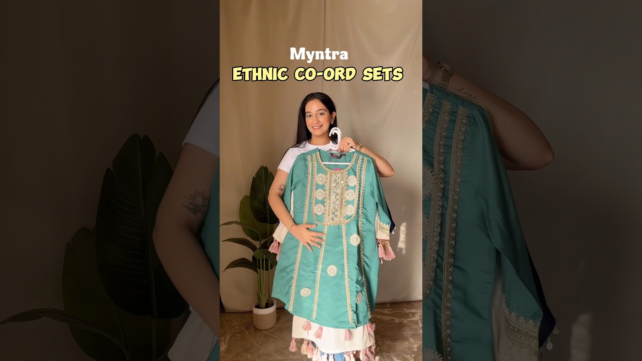 Ethnic co-ord sets #myntra #meesho #meeshohaul #kurtaset #kurti #meeshokurtihaul #trending